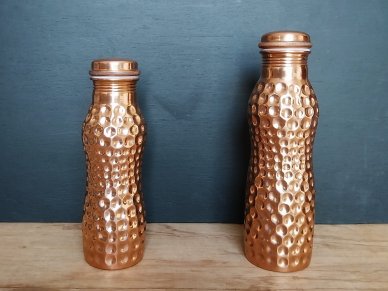 Bee Hive Pure Copper Water Bottle