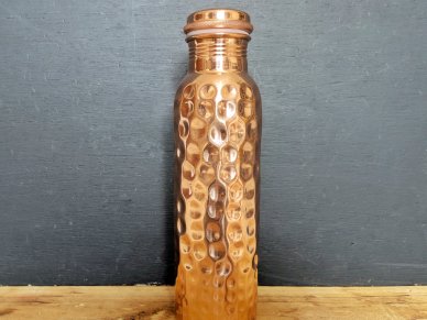 Bee Hive 1 Litre Pure Copper Water bottle