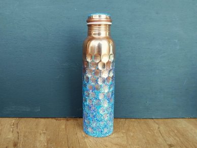 Aqua Splash 1 litre Pure Copper Water Bottle