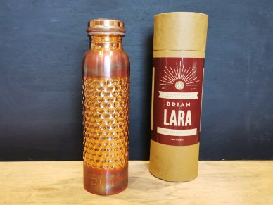 Limited Edition Brian Lara 501* 1.5 Litre Copper Water Bottle
